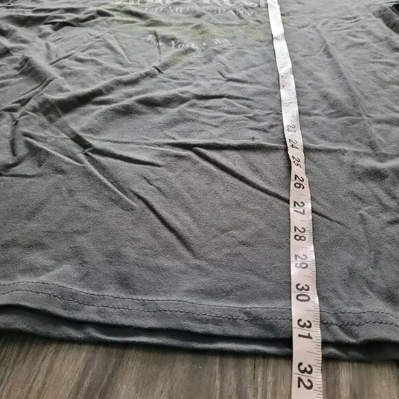 NWT Hard Rock Mens T-Shirt Size 2XL Gray 100% Cotton Short Sleeves Crew Neck - Picture 5 of 7